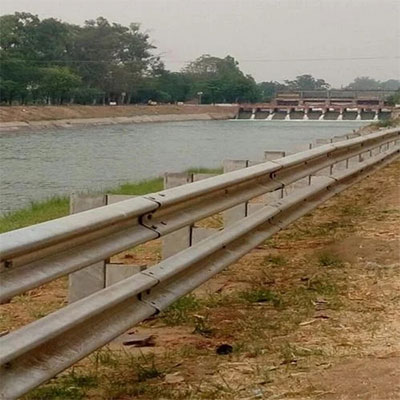 Double Beam Crash Barrier